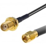 SMA Male To SMA Female Cable 2 mtr RG58