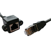Panel Mount RJ45 Cable 0.5m/50cm connector Panel Mount RJ45 Cable 0.5m/50cm connector