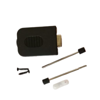 DB9 Female RS232 Serial to Terminal Adapter Connector Breakout Board (with cover)