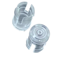3MM Plastic LED Lens Cover and SMD LED Light Pipe PC Material Transparent F3 Light Emitting Diode Cover