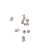 5MM Plastic LED Lens Cover and SMD LED Light Pipe PC Material Transparent F3 Light Emitting Diode Cover