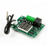 XH-W1219 12V Digital Red + Green Display Temperature Controller Module W/ NTC Waterproof Temperature Sensor