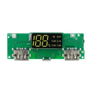 18650 5V 1A/2A Lithium, Battery Digital Display, Charging Module Dual, USB Output Band, Display Booster, Mmodule 18650 5V 1A/2A Lithium, Battery Digital Display, Charging Module Dual, USB Output Band, Display Booster, Mmodule