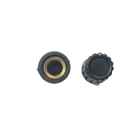 POT KNOB Advance AK 16 BLACK POT KNOB Advance AK 16 BLACK