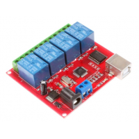 24 Volt 4 Channel USB Relay Control Switch 24 Volt 4 Channel USB Relay Control Switch