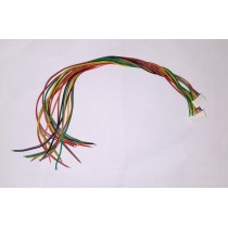 6 Pin 2.5mm SHS Female Relimate Connector With Wire