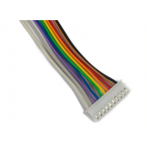 10 Pin 2.50mm JST XH Female Connector With Wire