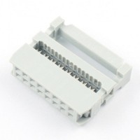 16 Pin FRC Female Connector Gray