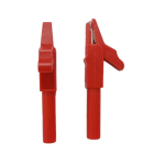 CentIoT - 5PCS 55mm Multi Color Alligator Crocodile Clip - 300V 15A 12MM Jaw Red Connector