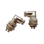 GX16 - B/ 3 PIN Right Angled Aviation Connector