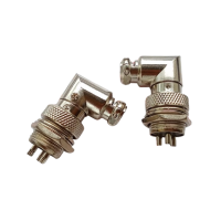 GX16 - B/ 3 PIN Right Angled Aviation Connector GX16 - B/ 3 PIN Right Angled Aviation Connector