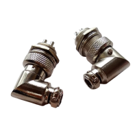GX16 - B/ 4 PIN Right Angled Aviation Connector