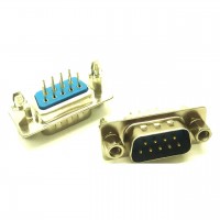 9 Pin Male DB9 D-Sub Connector Straight With Screw Pitch 2.77mm-DS1034-09MUNSi44