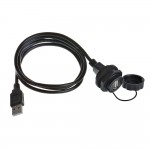 Waterproof Connector USB With Hat