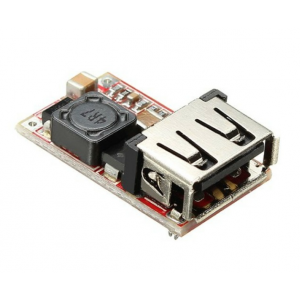 DC-DC BUCK CONVERTER 6V-24V TO 5V 3A USB OUTPUT MODULE DC-DC BUCK CONVERTER 6V-24V TO 5V 3A USB OUTPUT MODULE