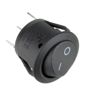 SPST Round Rocker Switch