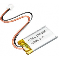 3.7v 350mAh Lithium Polymer Battery (BMS Mark) 3.7v 350mAh Lithium Polymer Battery (BMS Mark)