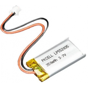 3.7v 350mAh Lithium Polymer Battery (BMS Mark)