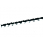 1x40 2.54 mm FEMALE 40 PIN SIL ROUND PIN SOCKET BURG STRIP