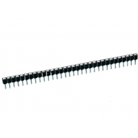 1x40 2.54 mm FEMALE 40 PIN SIL ROUND PIN SOCKET BERG STRIP