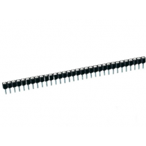 1x40 2.54 mm FEMALE 40 PIN SIL ROUND PIN SOCKET BURG STRIP