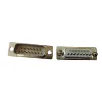 D15 Male Solder‑Type Connectors With STUD