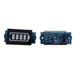 3S 18650 Li-po Lithium Battery Capacity Indicator Module (blue)