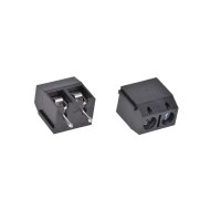 2 Pin 5mm Pitch Screw Terminal In Black Color Prime Make 2 Pin 5mm Pitch Screw Terminal In Black Color Prime Make