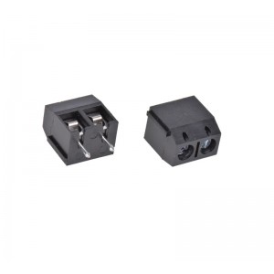 2 Pin 5mm Pitch Screw Terminal In Black Color Prime Make 2 Pin 5mm Pitch Screw Terminal In Black Color Prime Make