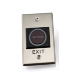 Stainless Steel No-Touch Exit Switch 3A Max. Current Contactless Access Control Door Switch Touchless Exit Button