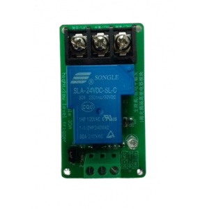 24 Volt 1 Channel Relay Module, 30A With Optocoupler, Isolated, High And Low Trigger Module 24 Volt 1 Channel Relay Module, 30A With Optocoupler, Isolated, High And Low Trigger Module