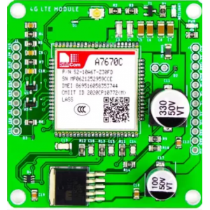 SIM A7670C 4G LTE Development Board