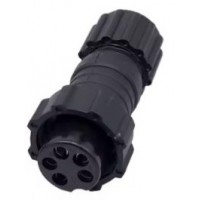 GX16 5PIN MRS FEMALE CABLE (PLASTIC) CONNECTOR GX16 5PIN MRS FEMALE CABLE (PLASTIC) CONNECTOR