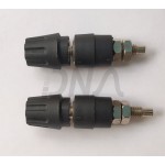 Black 4mm female banana  socket (bit15)