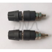 Black 4mm female banana  socket (bit15)
