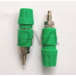 Green 4mm female banana socket (bit15) Green 4mm female banana socket (bit15)