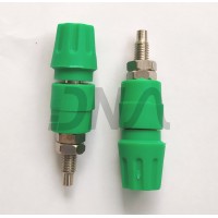 Green 4mm female banana socket (bit15) Green 4mm female banana socket (bit15)