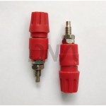 Red 4mm female banana socket (bit15) Red 4mm female banana socket (bit15)