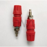 Red 4mm female banana socket (bit15) Red 4mm female banana socket (bit15)