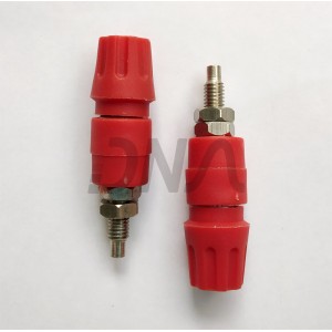 Red 4mm female banana socket (bit15) Red 4mm female banana socket (bit15)