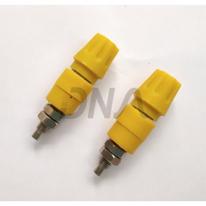 Yellow 4mm female banana socket (bit15) Yellow 4mm female banana socket (bit15)