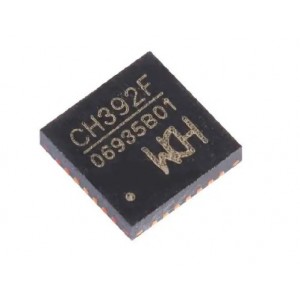 CH392 Ethernet Protocol Stack Controller SPI and UART bus QFN28 IC CH392 Ethernet Protocol Stack Controller SPI and UART bus QFN28 IC