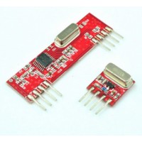 433MHz RF TRANSMITTER AND RECEIVER WIRELESS MODULE 433MHz RF TRANSMITTER AND RECEIVER WIRELESS MODULE