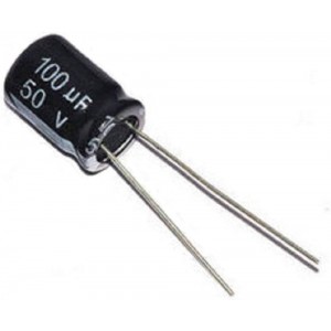 100UF/50V ELECTROLYTIC CAPACITOR 100UF/50V ELECTROLYTIC CAPACITOR