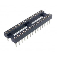 28 PIN NARROW SIL ROUND PIN IC BASE 28 PIN NARROW SIL ROUND PIN IC BASE