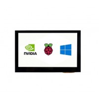 Waveshare 4.3inch Capacitive Touch Screen LCD (B), HDMI, 800X480, IPS 