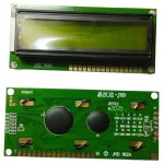 JHD 16X2 Green LCD Display Original JHD 16X2 Green LCD Display Original