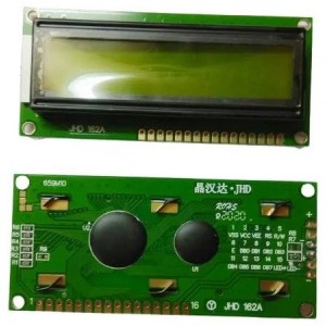 JHD 16X2 Green LCD Display Original JHD 16X2 Green LCD Display Original