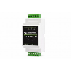 Rail-Mount TTL To RS422 Galvanic Isolated Converter, Anti-surge, Multiple Isolation Protection 