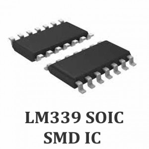 LM339 SOIC SMD IC Single Supply Quad Comparator. LM339 SOIC SMD IC Single Supply Quad Comparator.